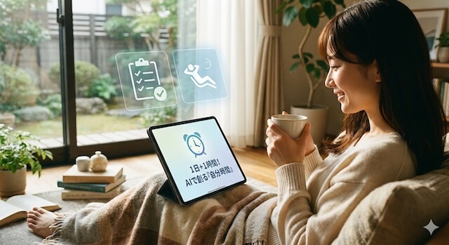 AI活用で自分時間を作り出す