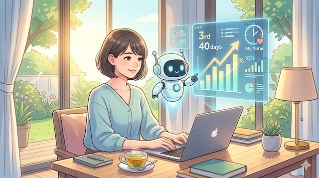 AIと共に書いた記事でアクセスアップの推移