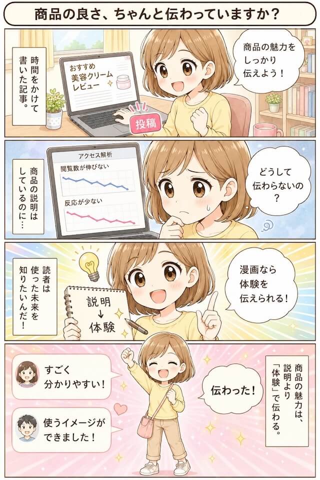 AIで漫画をChatGPT無料版で作ってみた