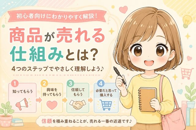 商品が売れる仕組みとは？