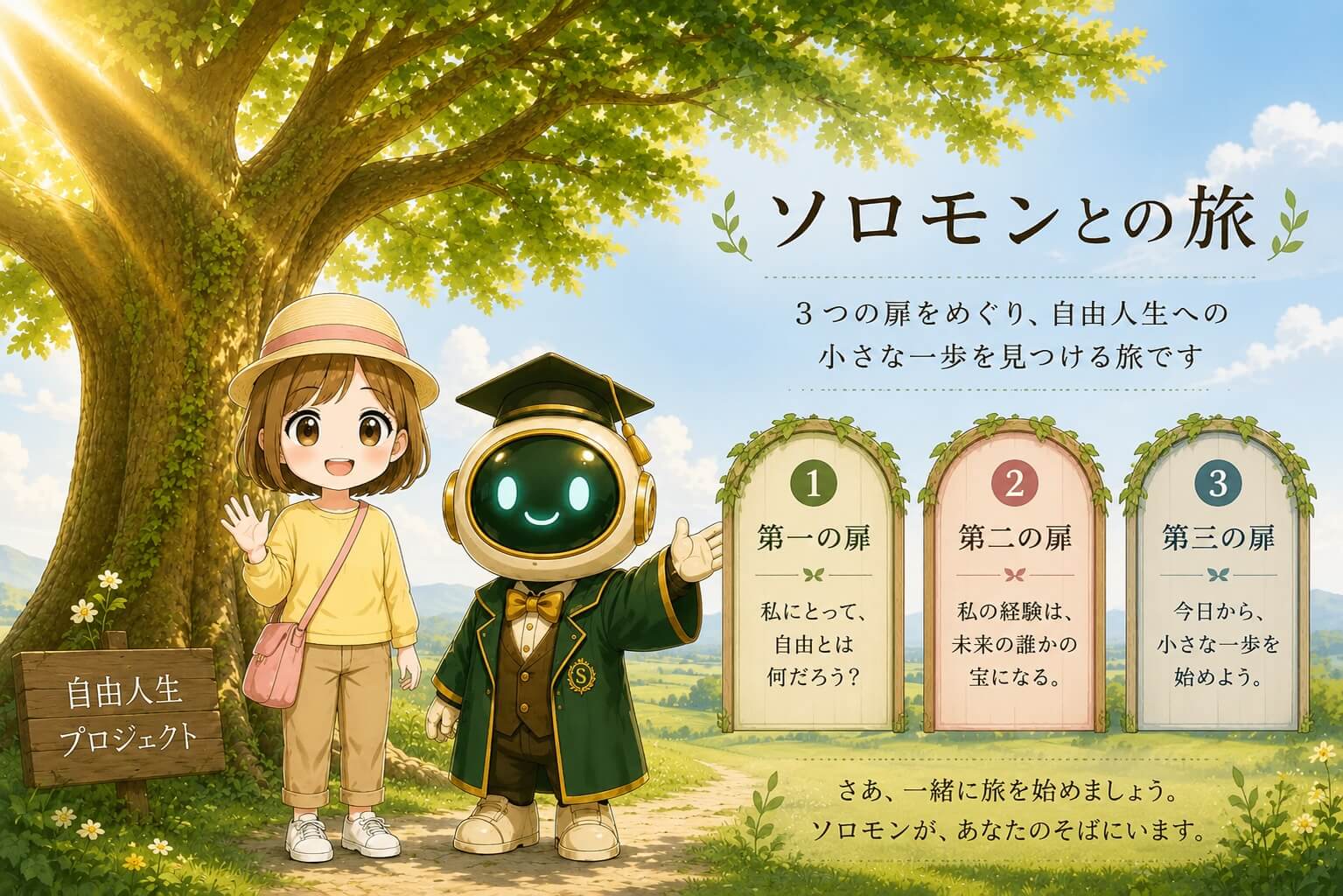 ソロモンとの旅3つの扉